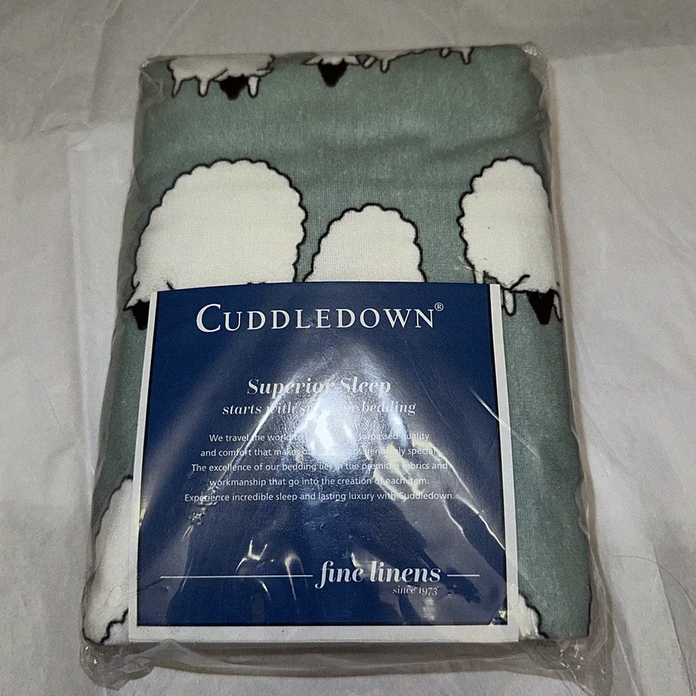 Cuddledown Flannel Pillow Case Standard Queen