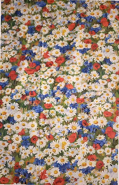 Cuddledown OEKO-TEX King Duvet Cover 100% cotton 91"×106" Floral Pattern