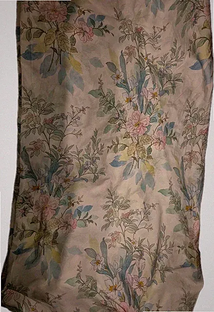 Cuddledown QUEEN Duvet Cover Lilly Floral 100% Cotton EC